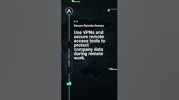 Cybersecurity Safety 101: Secure Remote Access #cyberprotection #cybersecurity #infosecurity