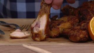 Corky's BBQ (3) or (6) 1lb. Bags of Hickory Smoked Jumbo Wings on QVC