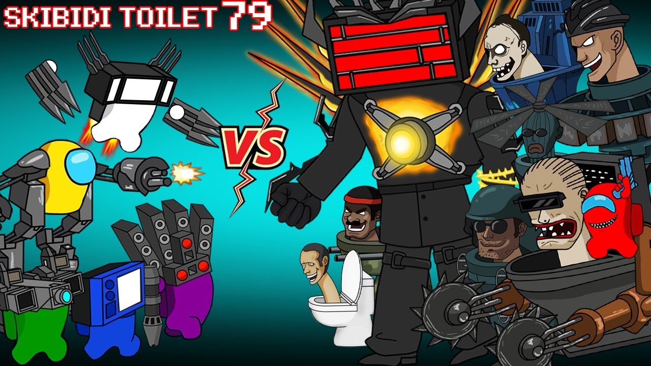 SKIBIDI TOILET 79 | AMONG US ANIMATION