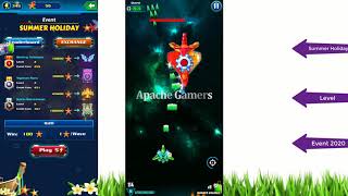 Galaxy Attack: Alien Shooter ! Summer Holiday Event 2020 ! Level 1