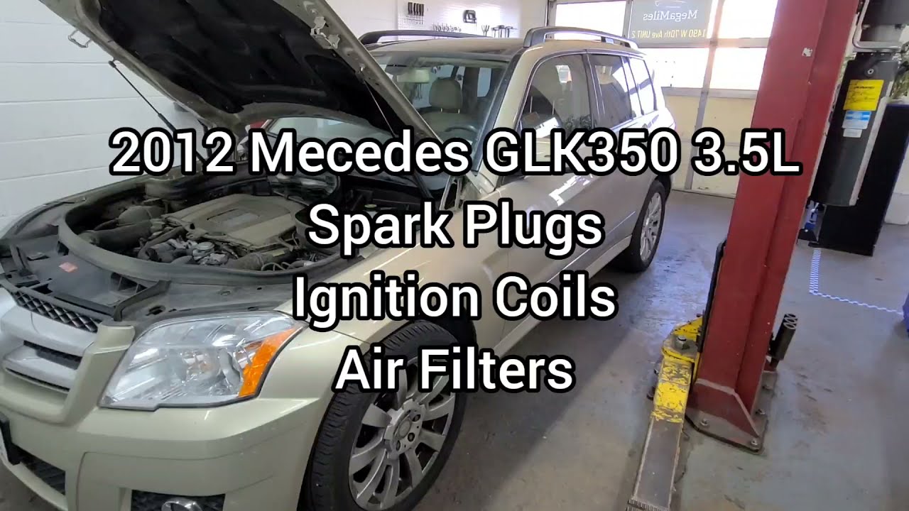 2012 Mercedes GLK350 - Spark Plugs, Ignition Coils and Air Filters