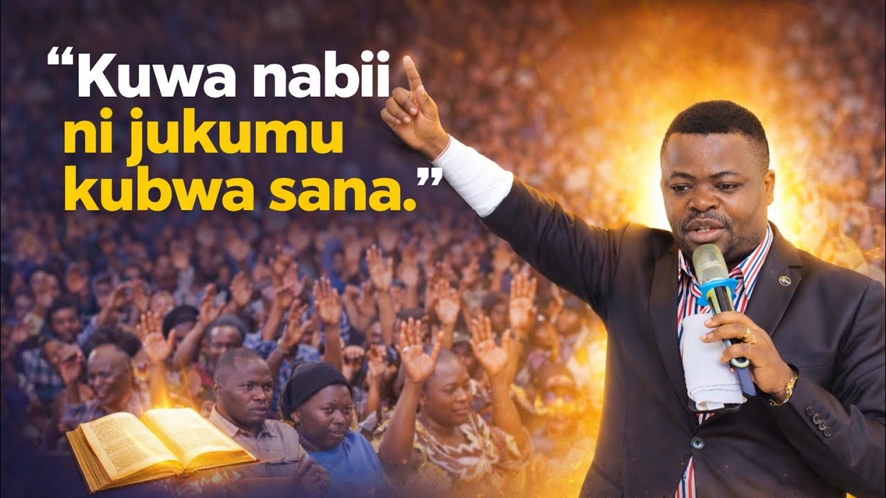 “Kuwa nabii ni jukumu kubwa sana.”Nabii Aimé Timothée anarudi kwa hekima kufafanua huduma ya kinabii