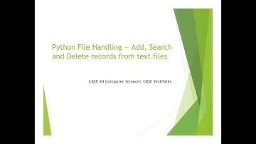 Python Program: Add, Search & Delete Employee Records Using Text File Handling