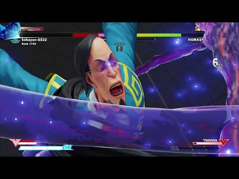 HOMASHINCHIw&rsquo;s FANG is very very TRICKY! SFV Season 2 Matches