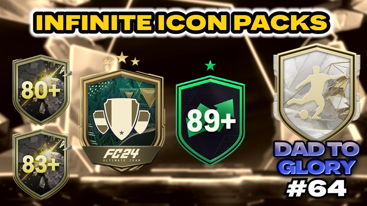 HOW TO CRAFT INFINITE ICON PACKS WITHOUT SPENDING MONEY | DAD TO GLORY 