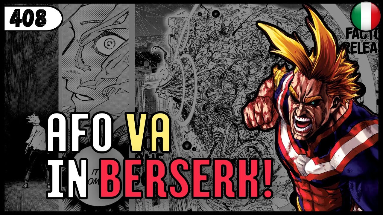 MY HERO ACADEMIA 408 - ALL FOR ONE GOAL!! - Review MHA ITA 
