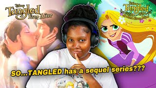 I watched the 'TANGLED SEQUELS' for the first time and they did NOT disappoint