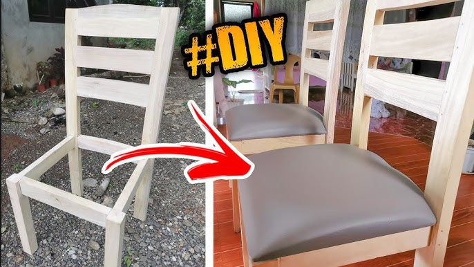 DIY Chair Cushion - How To Make A Chair Cushion [VIDEO] ⋆ Hello