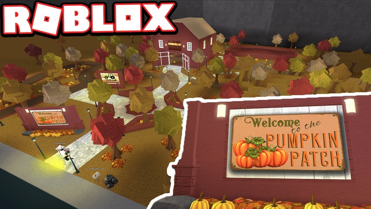 The Autumn Pumpkin Patch Ft Madisparkles Subscriber Tours Roblox Bloxburg Youtube - roblox bloxburg pumpkin patch