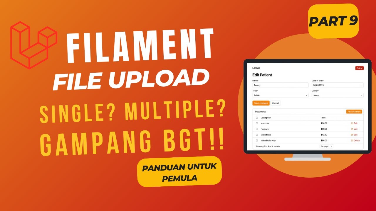 Laravel Filament File Upload: Cara Upload & Edit Gambar Step by Step ...