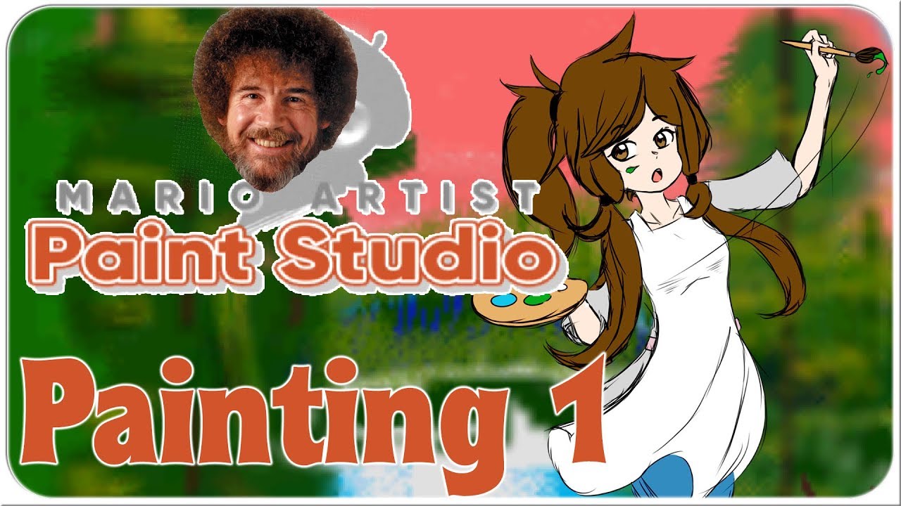 Mario Artist Paint Studio Bob Ross Edition 1 YouTube