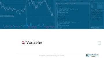 What is a variable - Programming with ProRealTime