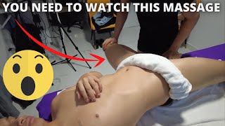 Wow This Legs Massage Blow Me Away | Deep Tissue Male Legs Massage