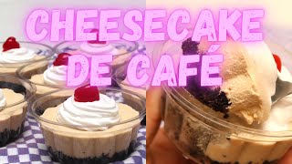 CHEESECAKE DE CAFÉ / Minis Cheesecakes De Café Ideales Para Negocio