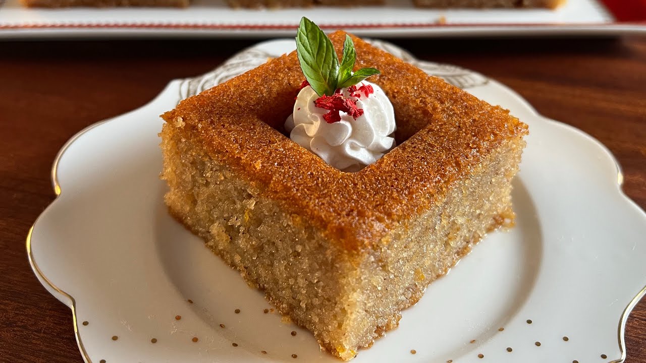 Yılın Trend Tatlısı📍Sosyal Medyayı Sallayan 📍Kavrulmuş irmik Tatlısı 📍