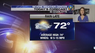 Saturday morning forecast update from Meteorologist Jaclyn Shearer Resimi