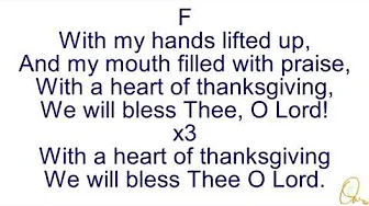 With my hands lifted up - Song 550 With my hands lifted up - Song 550