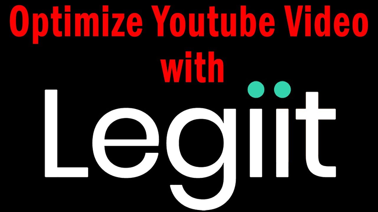 Optimize Youtube Video with Legiit - Legiit.com SEO Marketplace