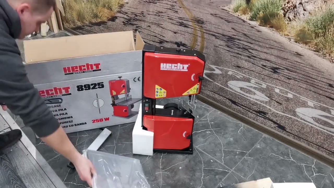 HECHT 8925 BAND SAW 250w review
