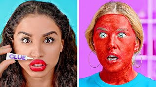 TOTALLY CRAZY BEAUTY HACKS || Funny Beauty Tricks That Actually Work