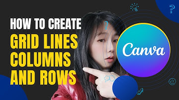 How to Create Grid Lines, Columns, and Rows in Canva | Step-by-Step Tutorial