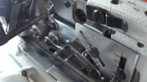 how to service sewing machine overlock-10 removing loopers -Suresh Lakshman