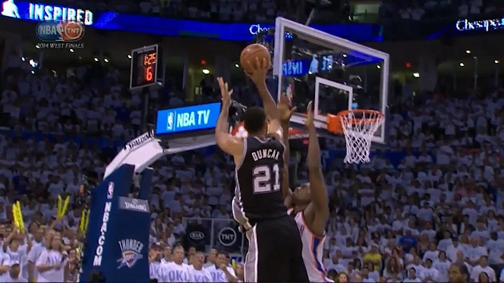 Spurs - Thunder 112-107 : finale (regulation and OT) | Game 6 | western finals 2014 - DayDayNews