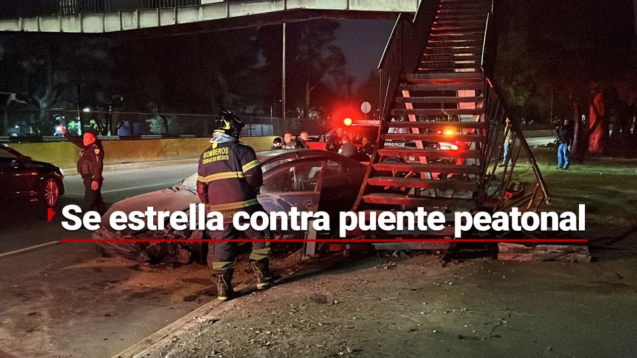 Noche fatal: pierde el control de su auto y se estrella contra puente ...