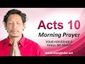 Your Household SHALL BE SAVED - Morning Prayer