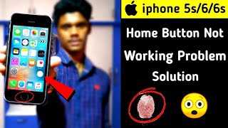 iphone Home Button Not Working Problem Solution #Shorts