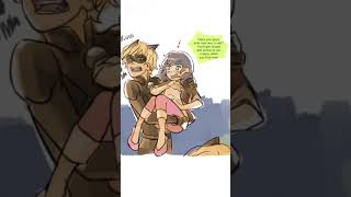 "Chat is jealous😱"Comic Dub❤️| Marichat Miraculous ladybug