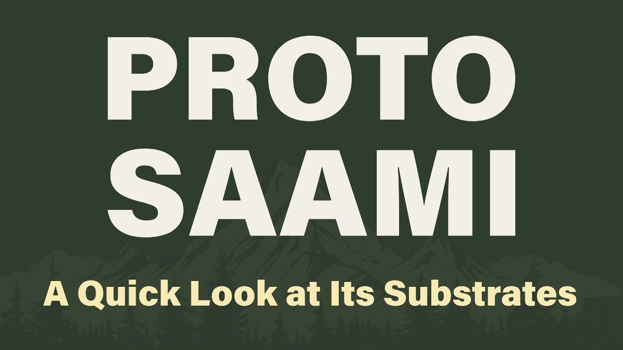 Palaeo-European Substrates in Proto-Saami