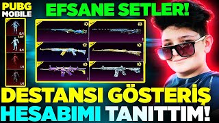 OHA?DESTANSI GÖSTERİŞ HESABIMI TANITTIM? ÇOK FAZLA YENİ SİLAH VE KIYAFET VARMIŞ - PUBG Mobile