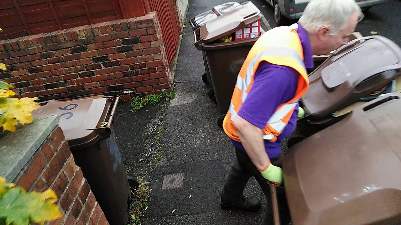 BINNING THE POSH AREA . .