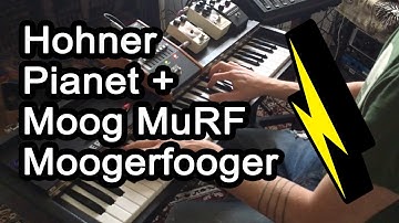 Hohner Pianet and Moog MuRF