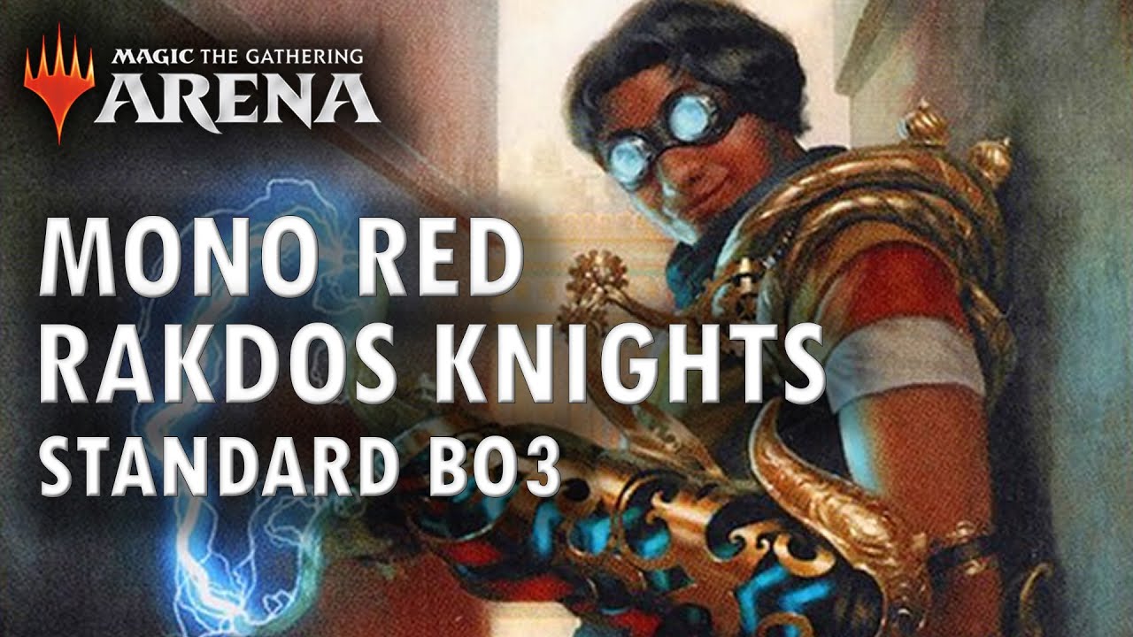 МТГ Арена - БО3 Стандарт: Моноред и Ракдос Рыцари (MTG Arena: BO3 Standard Mono Red/Rakdos Knights)