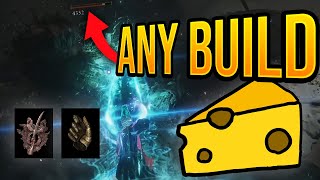 The ULTIMATE Cheese for Haligtree Ulcerated Tree Spirit (Millicent Quest Boss) Elden Ring Patch 1.05