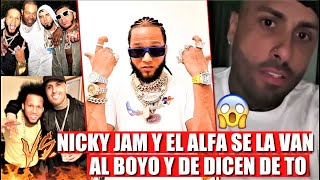 El Alfa se mete en problemas GRAVES CON NICKY JAM EL CUAL LE DICE QUE LA FAMA SE LE FUE A LA CABEZA