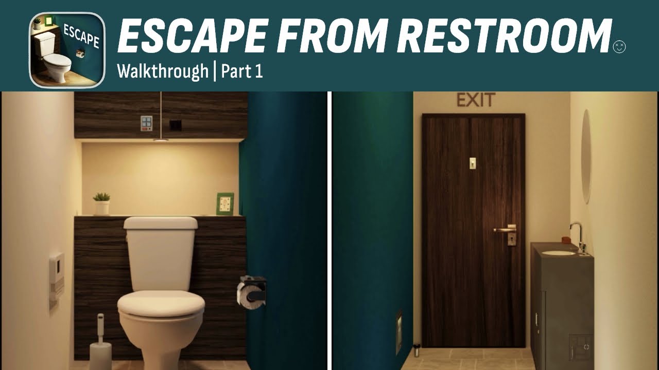 Escape from Restroom | Walkthrough Part 1 - YouTube