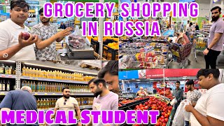 GROCERY SHOPPING RUSSIA- EXPLORING LENTA RUSSIAN SUPERMARKET VEGETABLE PRICES, FRUITS…| MBBS RUSSIA