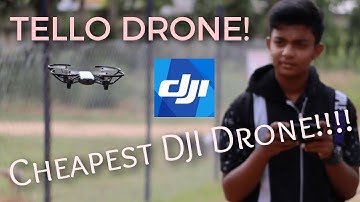 DJI Tello Drone Review | Cheapest DJI Drone with Camera | Beginners Friendly | English Version