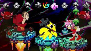 Ultimate FNF Battle: Cars vs. Amy Rose (Sonic) - Who Will Claim the Rhythm Crown?