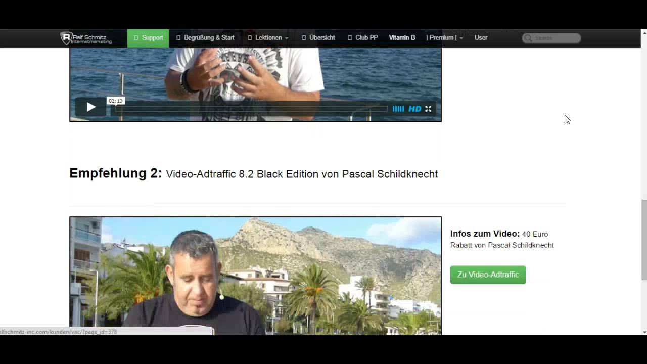 Testimonial zum VIP Affiliate Club 2.0