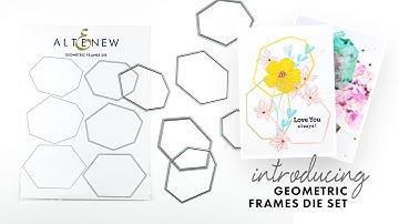 Altenew Dies Intro - Geometric Frames