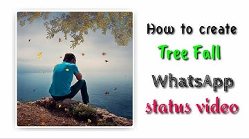 How to create tree falls square size WhatsApp status video |  Dekhe sikhe | Technical Vj Pro