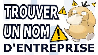Est-ce que le nom de mon entreprise existe déjà ?