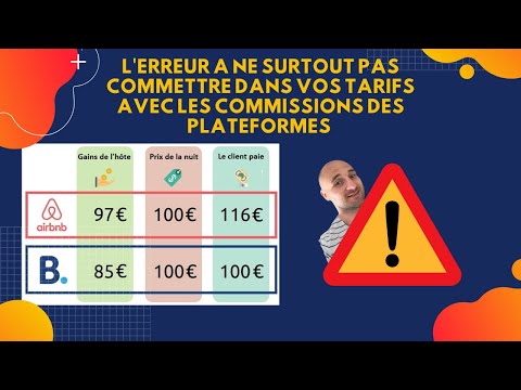 L'ERREUR QUE FONT TOUS LES LOUEURS AVEC LEURS TARIFS SUR LES PLATEFORMES !