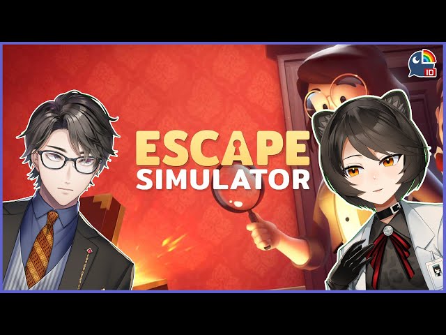 【Escape Simulator】Puzzle Game with @HyonaElatiora !【Taka Radjiman | NIJISANJI ID】のサムネイル