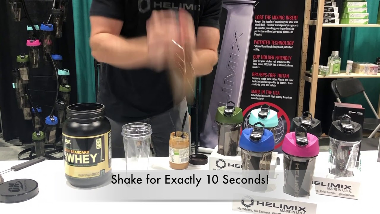 Helimix Peanut Butter and Protein Test 