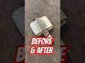 Before and After Exhaust Sound comparison. #muffler #exhaust #silverado #exhaustsound #gmt800